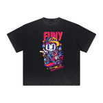 Camiseta gráfica steampunk de peso pesado