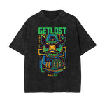 Steampunk Stone Wash Pattern Tee