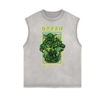 Camiseta sin mangas con estampado divertido de Steampunk