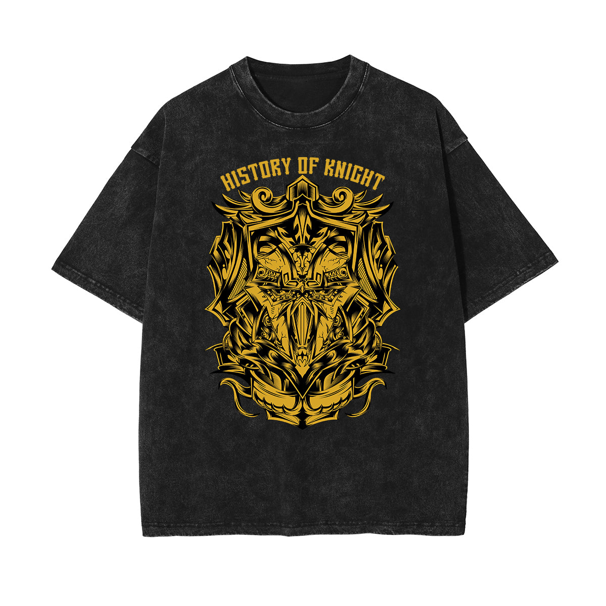 Camiseta con estampado divertido descolorido steampunk