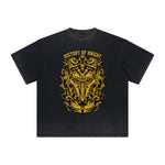 Thick Faded Steampunk Funny Graphic Tee
