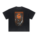 Vintage Frayed Punk Cartoon Graphic Tee
