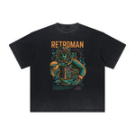 Vintage Frayed Punk Cartoon Graphic Tee