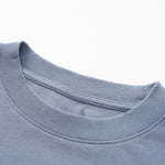 Washed Colorblock Contrast Sleeve Tee