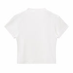 Minimal Textured Knit Fit T-Shirt