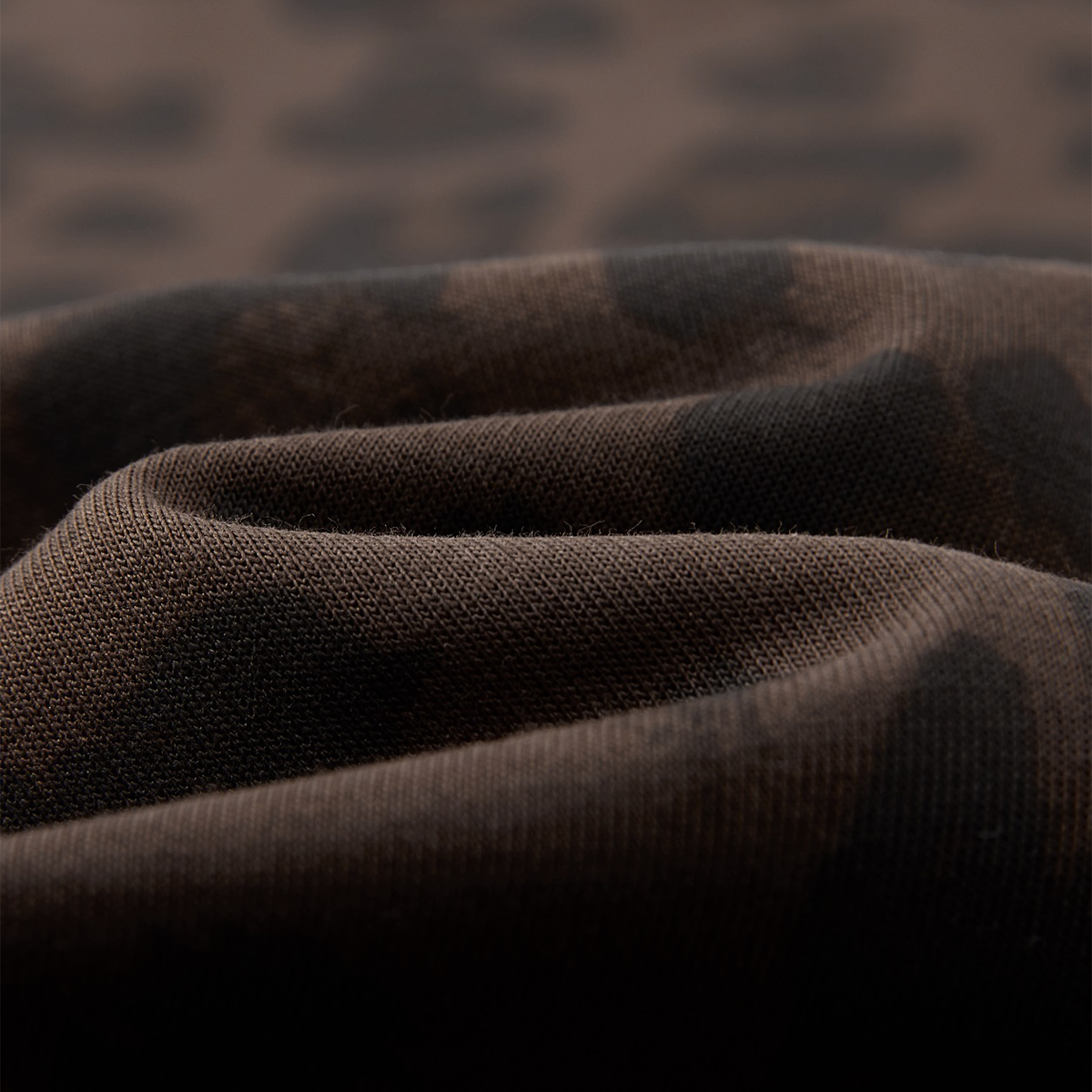 Leopard Print Oversized Short Sleeve Tee Shirt