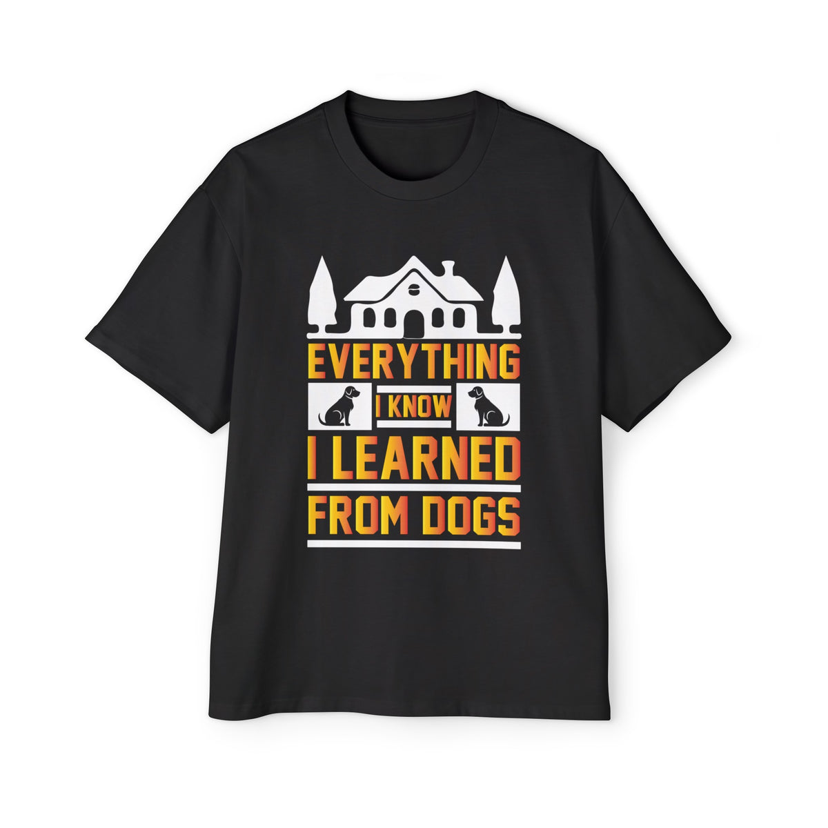 Dog Quote Graphic Tee-INNBLAC Fashion Apparel