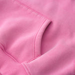 Sudadera corta con capucha y forro de felpa