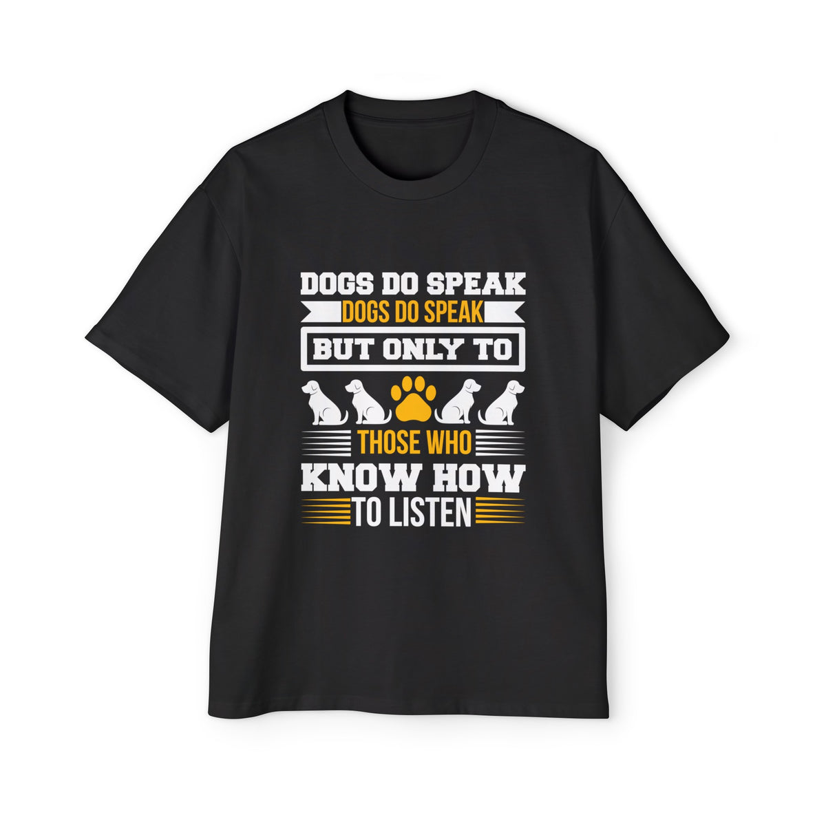 Dog Quote Graphic Tee-INNBLAC Fashion Apparel