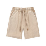 Pantalones cortos holgados con lavado vintage