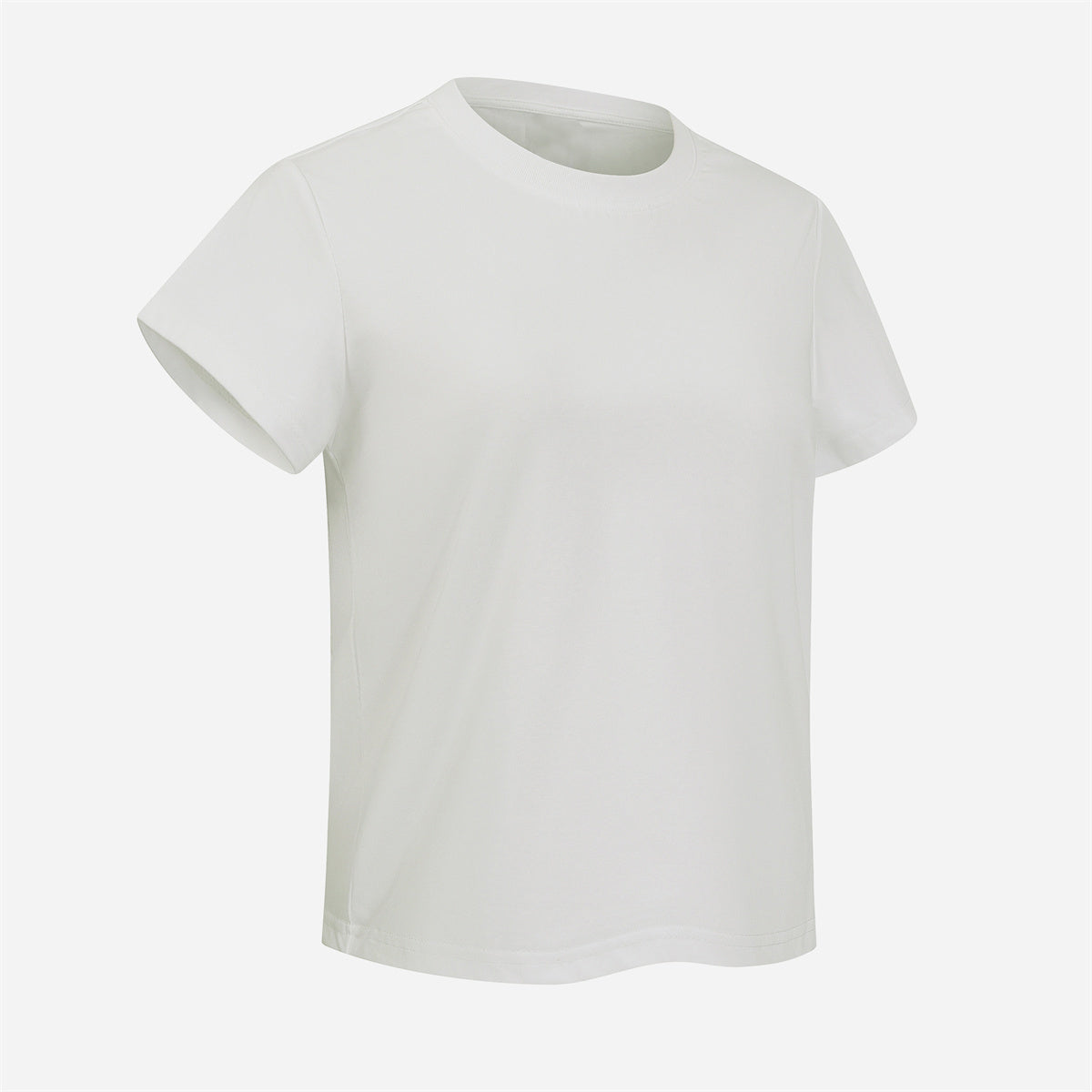 Classic Crew Neck Comfortable Versatile Everyday Tee