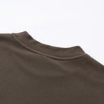 Velour Mock Layered Raglan Sleeve Top
