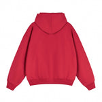 Heavyweight Double-Slider Zipper Fleece Hoodie