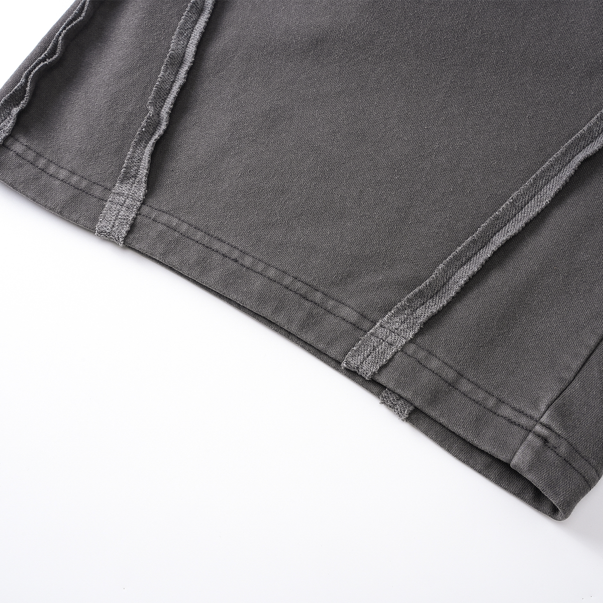 Vintage Washed Patchwork Sweat Shorts