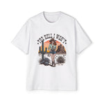 Vintage Cowgirl Shirt The Hell Graphic Tee-INNBLAC Fashion Apparel