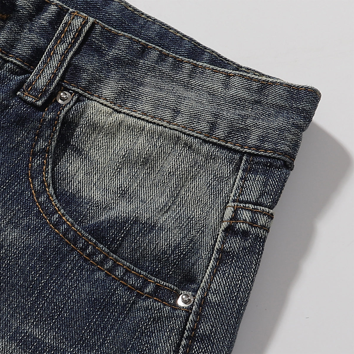 Dark Wash Relaxed Fit Vintage Jeans