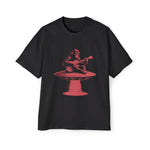 Monkey Playing Guitar Graphic Tee-INNBLAC Fashion Apparel