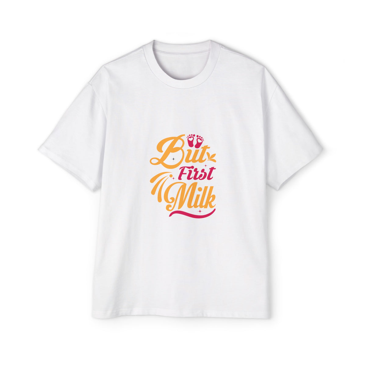 But First Milk Graphic Tee-INNBLAC Fashion Apparel