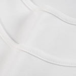 Women's Solid-Color Boat-Neck Cotton T-Shirt 210gsm