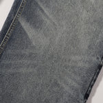 Vintage Washed Distressed Light Blue Wide Jeans