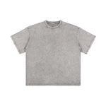 Vintage Washed Boxy Relaxed Streetwear Tee