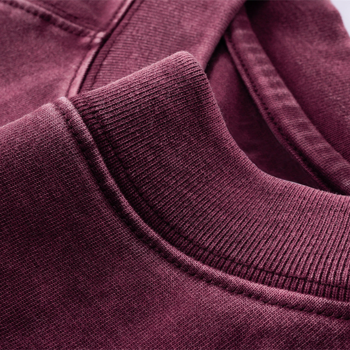 Camiseta vintage de algodón con patchwork lavado de 8.55 oz