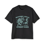 Support Local Street Cats Graphic Tee-INNBLAC Fashion Apparel
