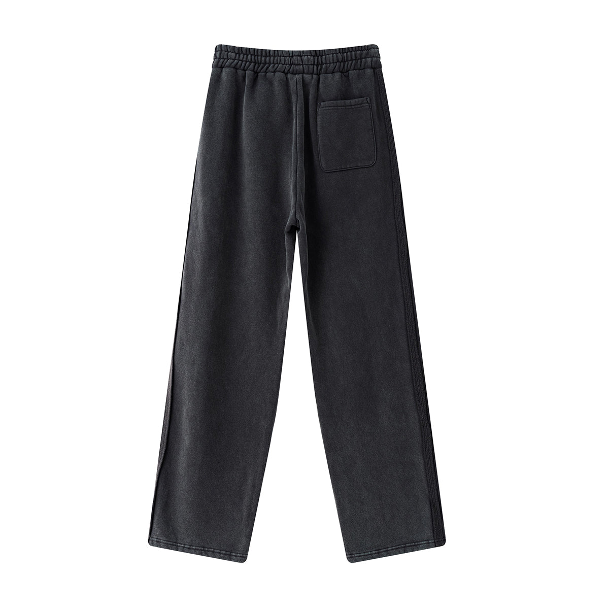 Straight Leg Fleece Deconstructed Sweatpants
