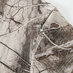 Forest Print Camo Cropped Short Sleeve Nature Tee