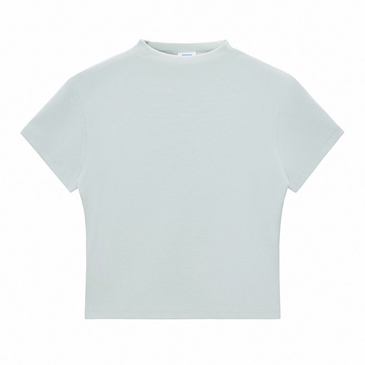Minimal Textured Knit Fit T-Shirt