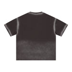 Bold Gradient Fade Oversized Design T-Shirt