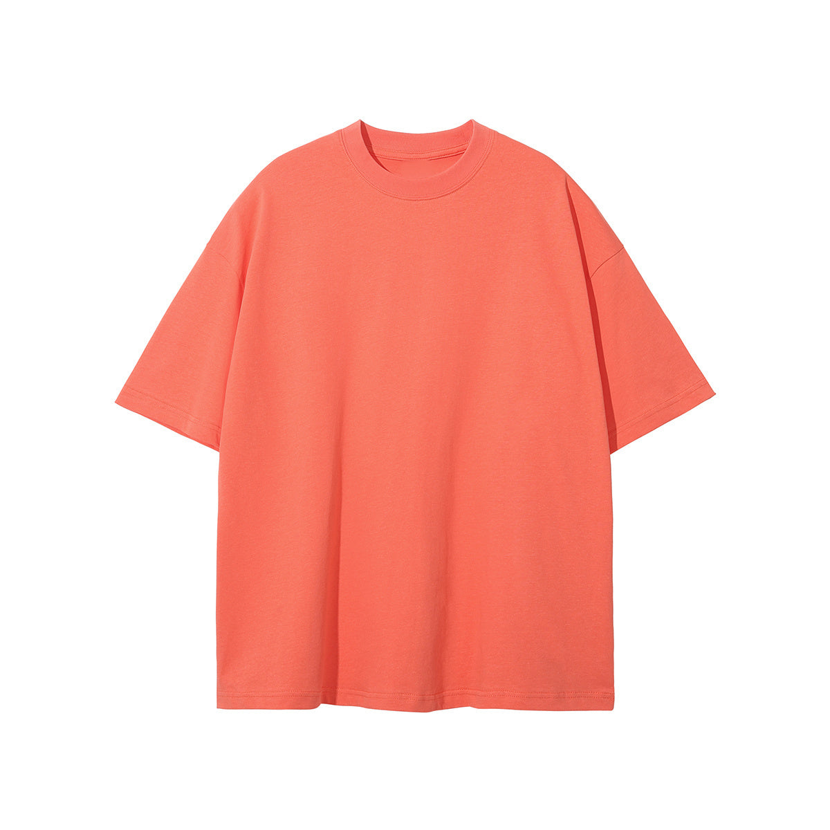 Luxury Cotton Slouchy Comfortable Oversized Basic Tee