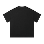 Camiseta Batik Vintage Lavada con Cuello en V de 7.5 oz