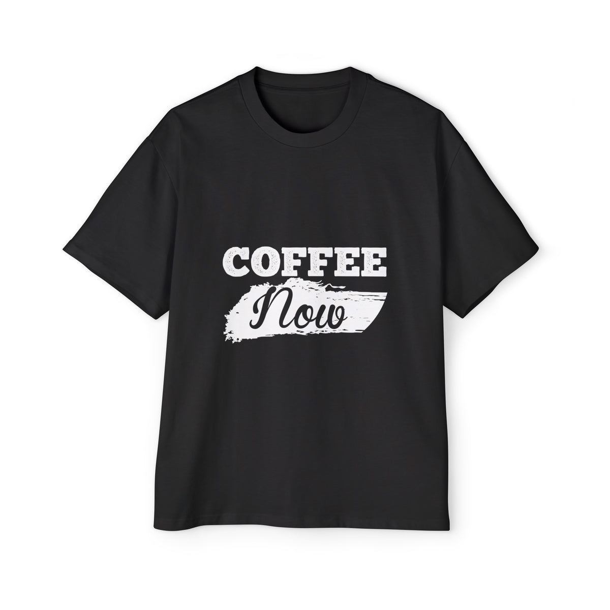 Coffee Now Graphic Tee-INNBLAC Fashion Apparel