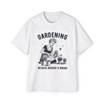 Retro Woman Gardening Graphic Tee-INNBLAC Fashion Apparel