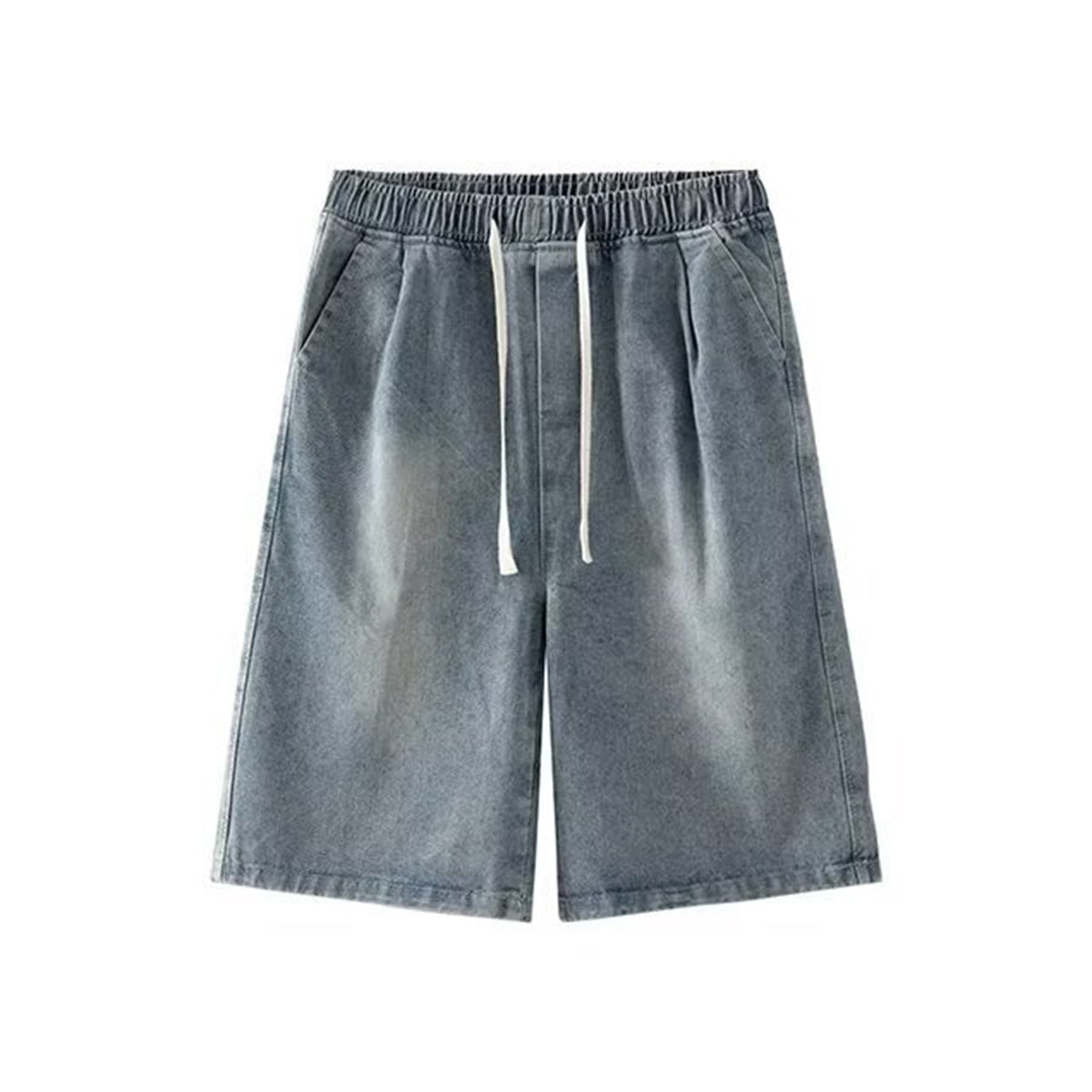 Bermudas vaqueras rasgadas con parches de camuflaje