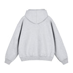 Heavyweight Double-Slider Zipper Fleece Hoodie