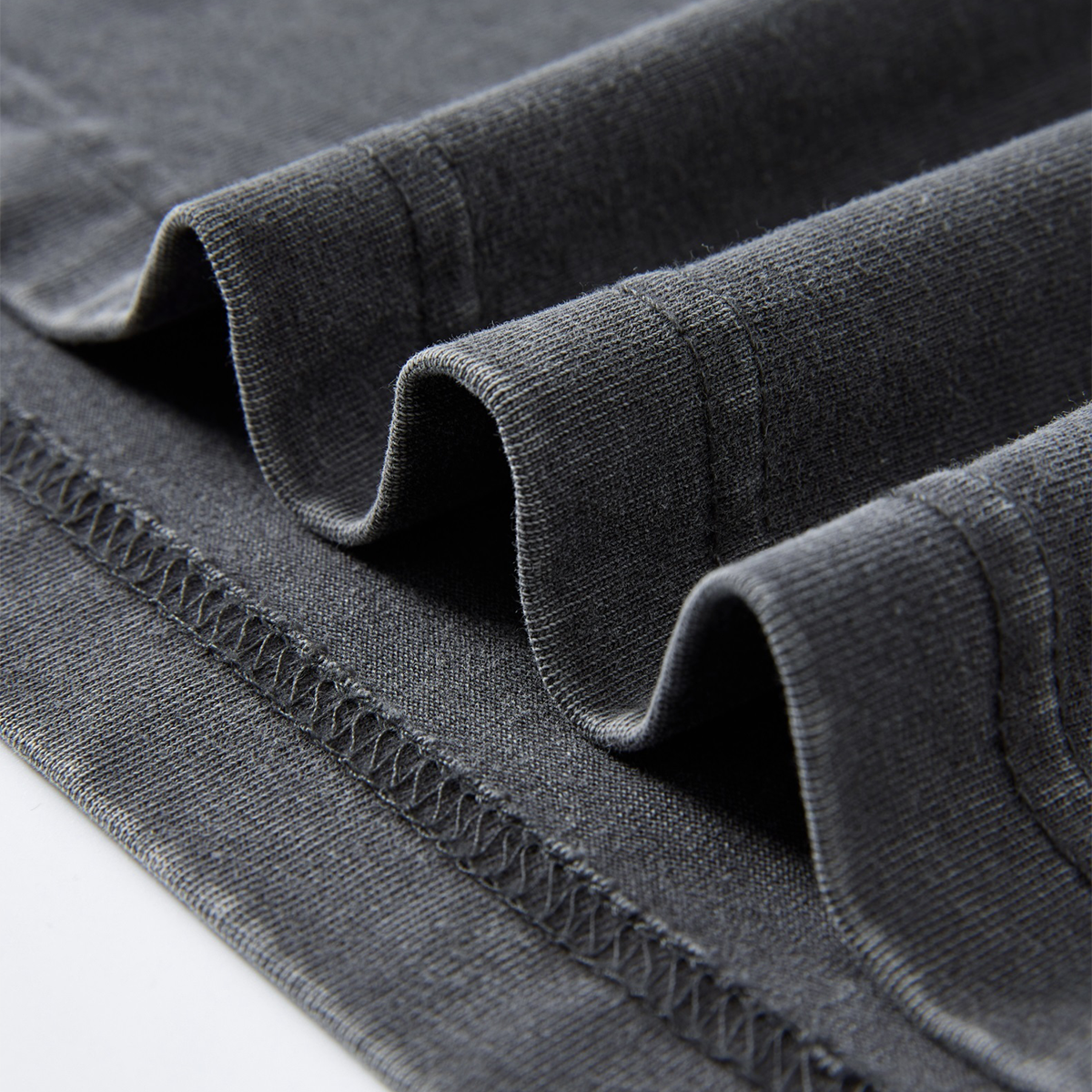 Vintage Washed Oversized Metal Rivet Neckline Tee