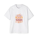 Eat Prat And Give Thanks Graphic Tee-INNBLAC Fashion Apparel