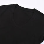 Classic Scoop-Neck Ribbed Sleeveless Top 250gsm