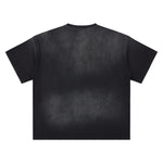 Distressed Premium Relaxed Fit Oversized T-Shirt