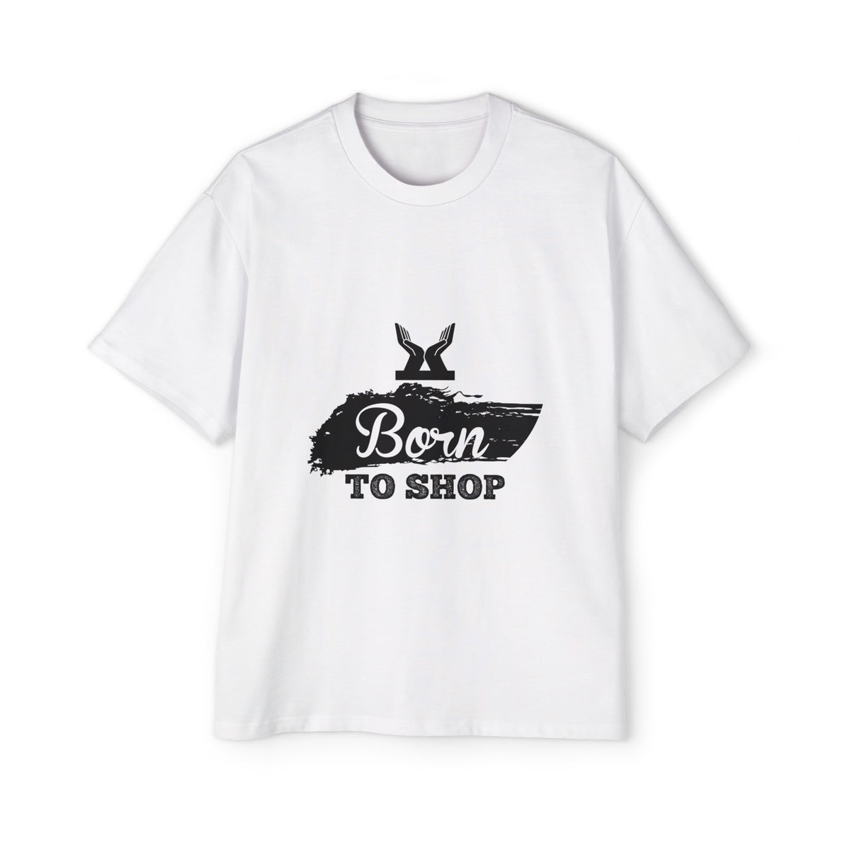 Born To Shop Graphic Tee-INNBLAC Fashion Apparel