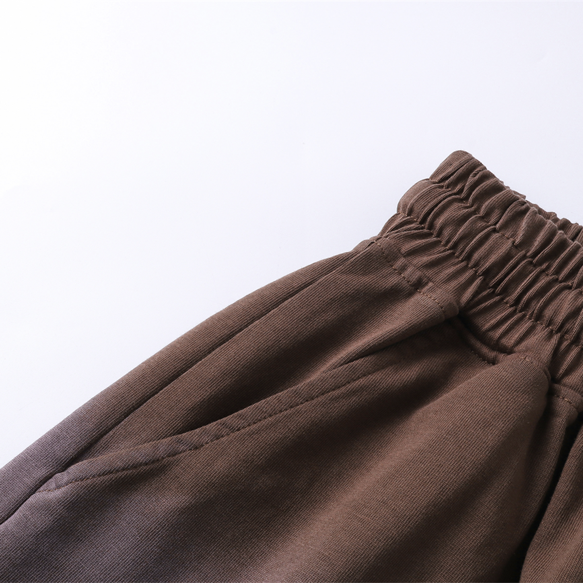 Pantalones cortos deportivos de algodón con salpicaduras de pintura