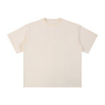 Heavyweight Waffle Split-Hem Texture T-Shirt
