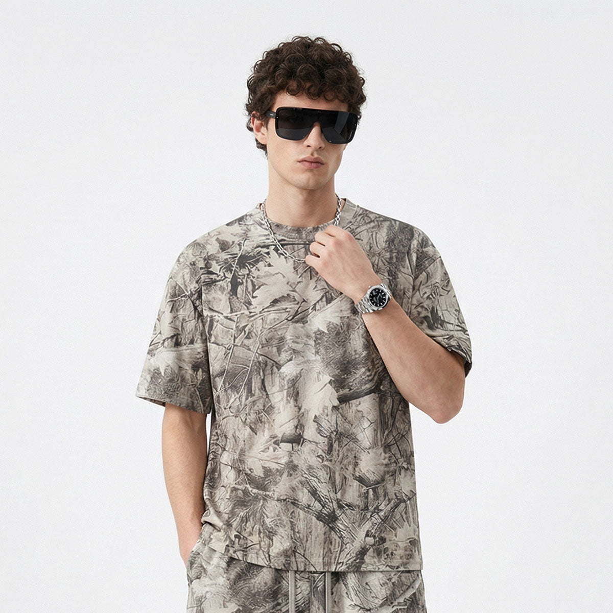 Vintage Branch Camo Relaxed Fit Tee