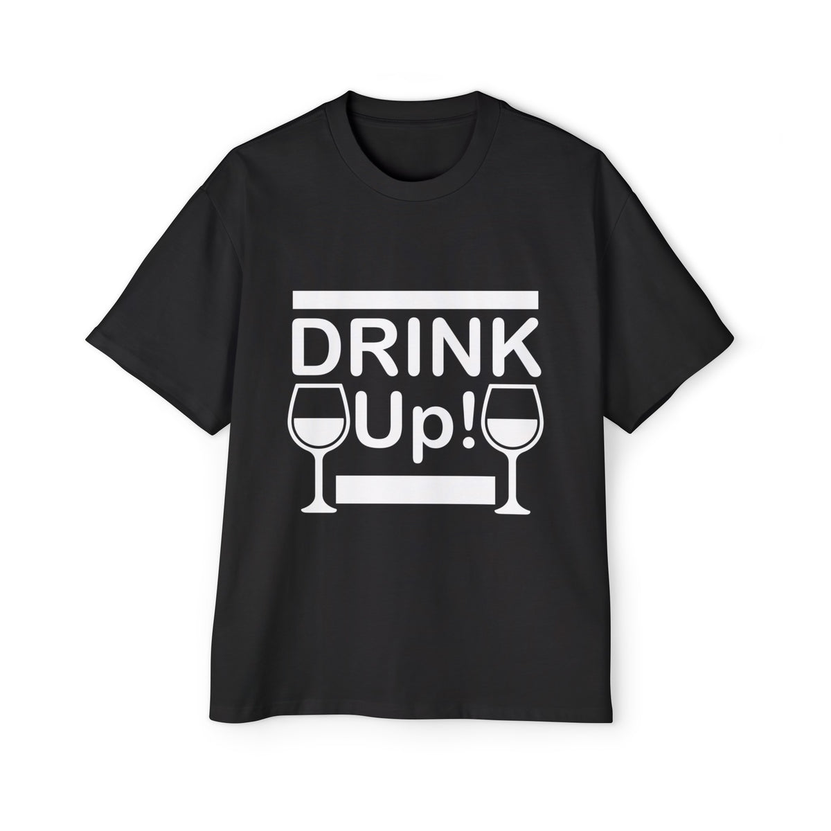 Drink Up Graphic Tee-INNBLAC Fashion Apparel