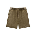 Vintage Washed Relaxed Fit Casual Sweat Shorts