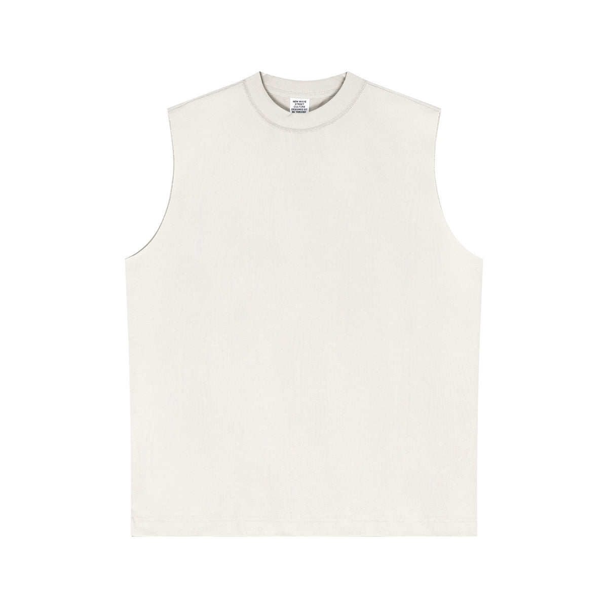 Quick Dry Raw Edge Muscle Tank 6.3oz