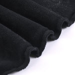 Stone-Washed Distressed Loose-Fit Sweatshirt