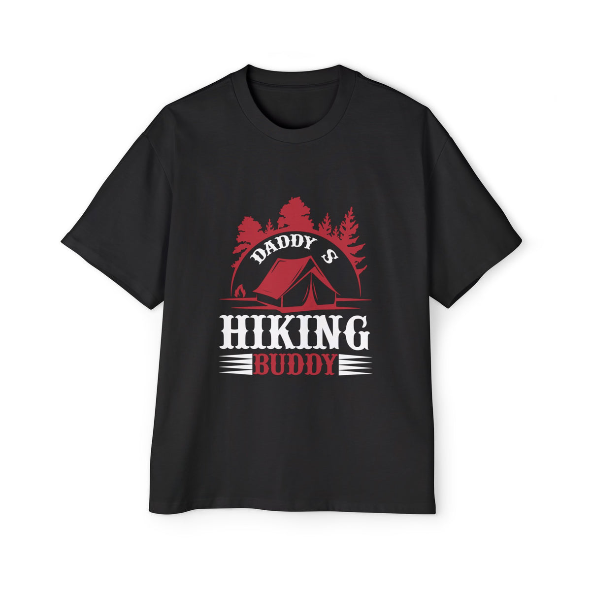 Daddy's Hiking Buddy Graphic Tee-INNBLAC Fashion Apparel